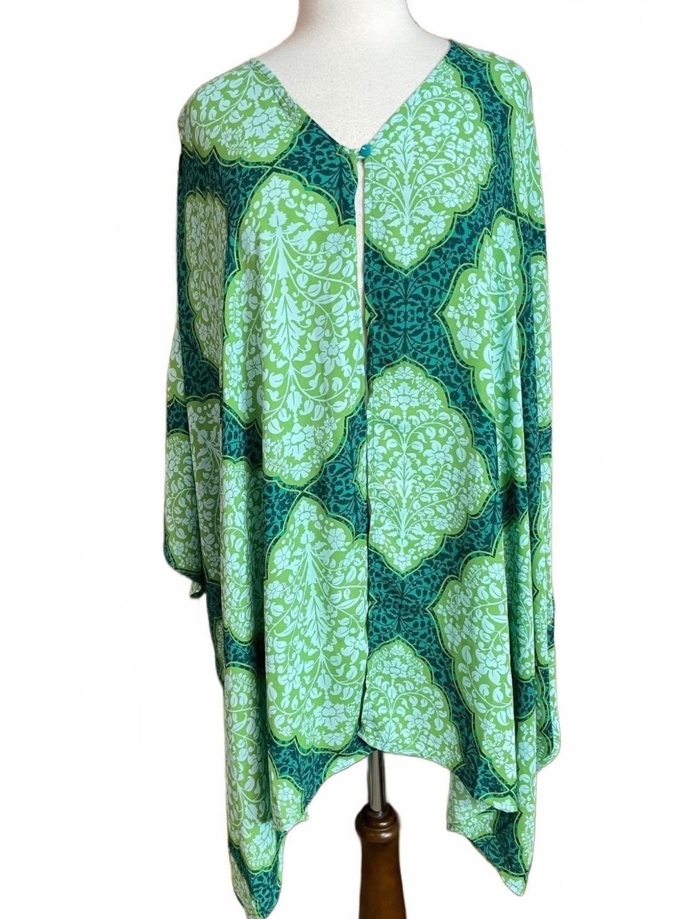 Beautiful by Lawrence Zarian Paradise kimono top